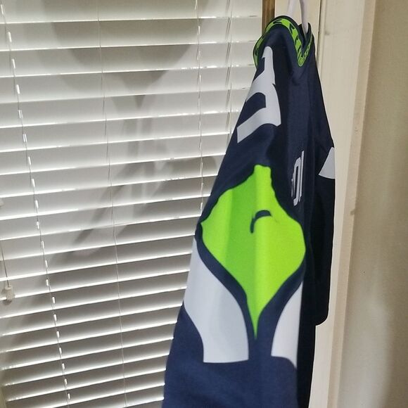 RUSSELL WILSON SEATTLE SEAHAWKS JERSEY MEN'S NIKE NFL SHIRT PULLOVER SIZE XXL - Picture 5 of 6